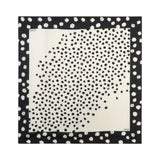 Foulard donna con stampa a pois