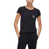 T-shirt donna con strass
