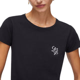T-shirt donna con strass