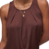 Top donna in jersey lucido
