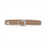 Cintura donna con borchie smaltate