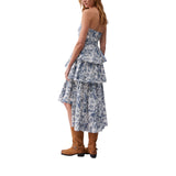 Abito donna bustier asimmetrico