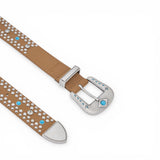 Cintura donna con borchie smaltate