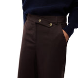 Bermuda donna in misto lana stretch