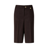 Bermuda donna in misto lana stretch