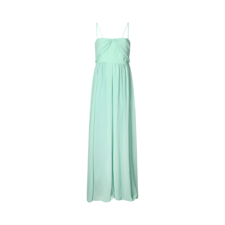 Abito donna lungo elegante verde acqua