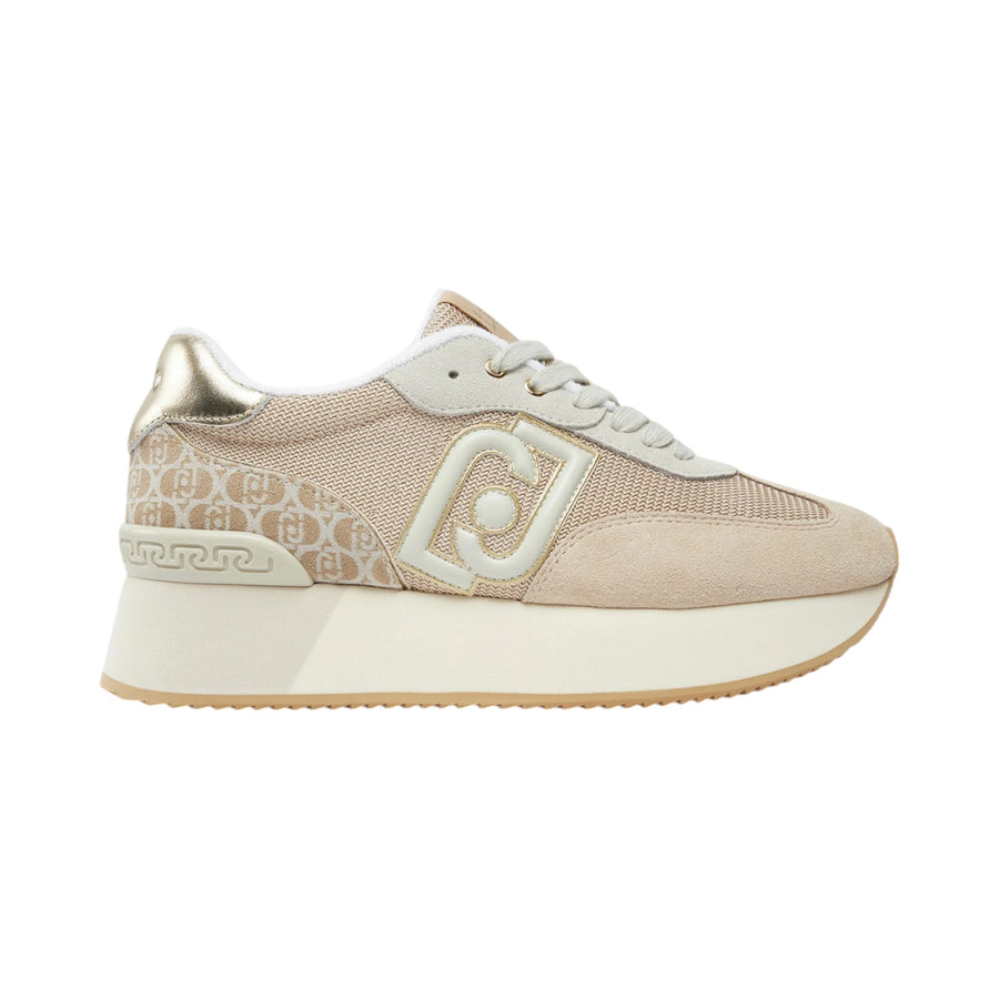 Sneakers donna monogram e brighty mesh