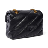 Borsa donna piccola a tracolla Love Bag Puff Maxi Quilt New Buckle