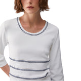 Top donna in maglia