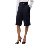Bermuda donna in misto lana stretch