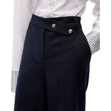 Bermuda donna in misto lana stretch