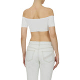 Top donna in maglia