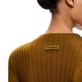 Maglia donna leggera a coste