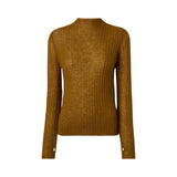 Maglia donna leggera a coste