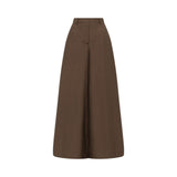 Pantaloni donna ampi in misto lino