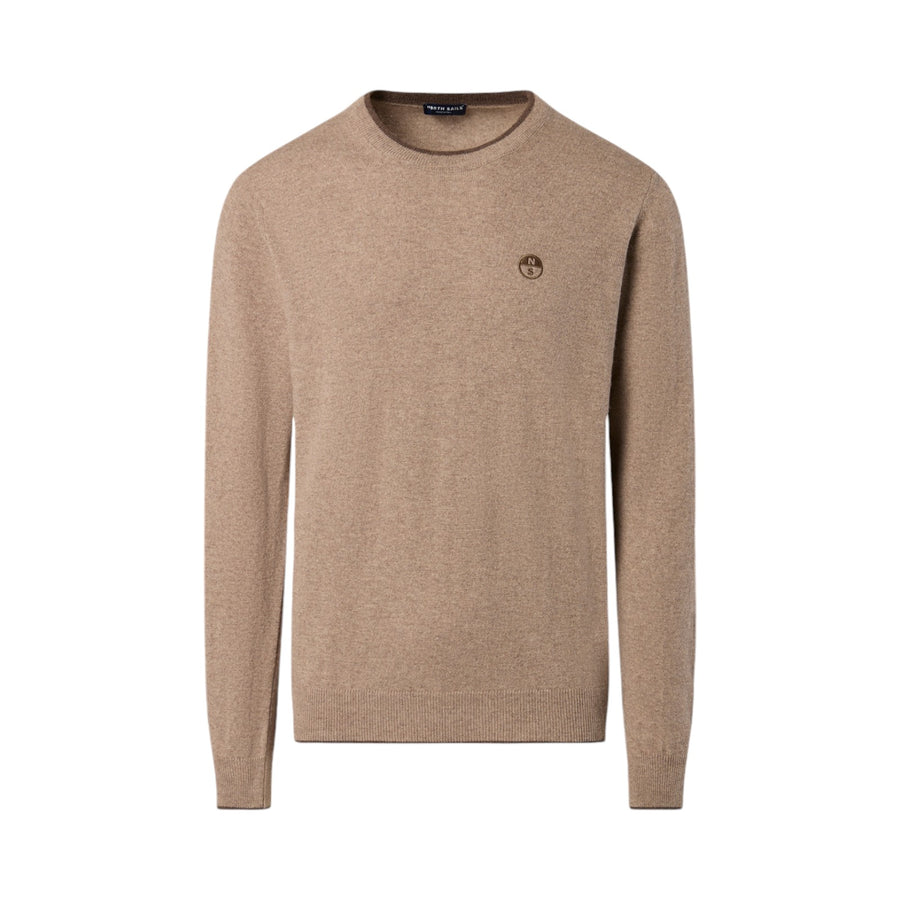 Maglione uomo girocollo in cashmere