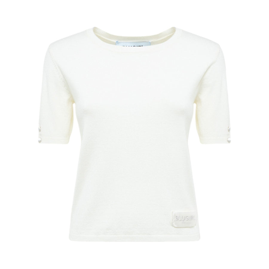 Maglia donna fitted in misto viscosa