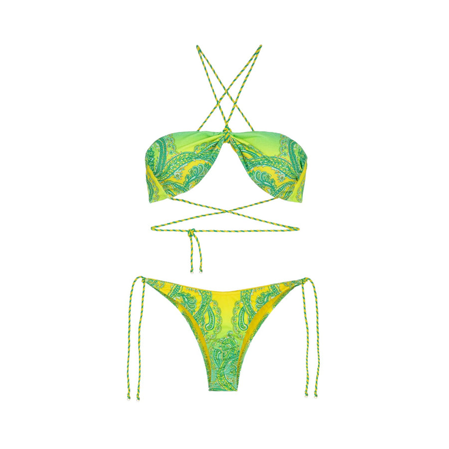 Bikini triangolo e slip americano sunrise donna