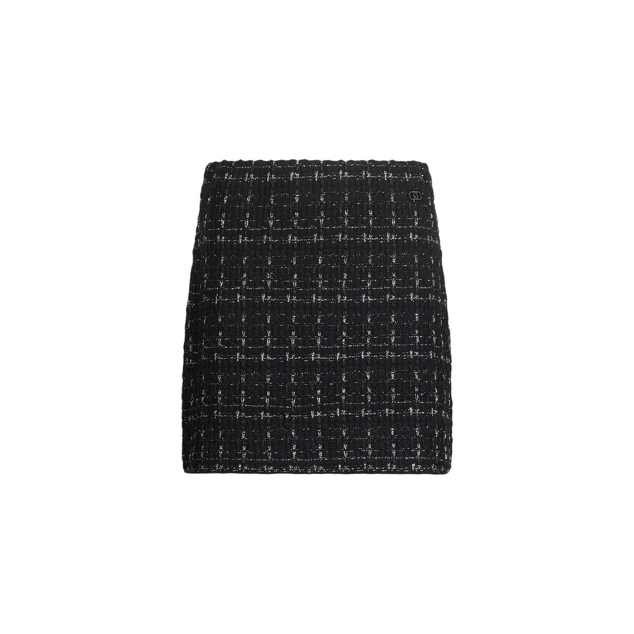 Minigonna donna in misto lana