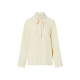 Camicia donna con fiocco