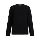 Pullover donna con cut-out gioiello