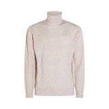 Maglia Dolcevita Rasata Misto Cashmere