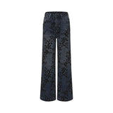 Pantaloni donna a Gamba Larga in Pizzo