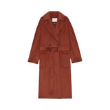 Cappotto donna doppiopetto lungo