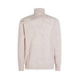 Maglia Dolcevita Rasata Misto Cashmere