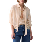Camicia donna con fiocco