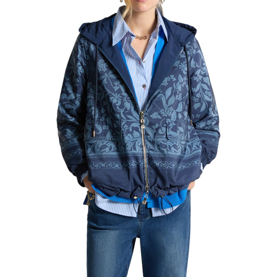 Wind jacket donna reversibile