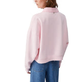 Felpa donna con ricami gioiello