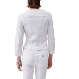 Giacca donna con ricamo sangallo