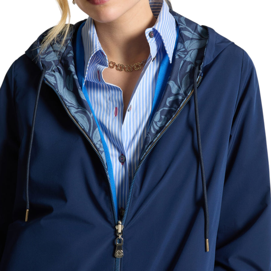 Wind jacket donna reversibile