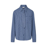 Camicia donna con cravatta