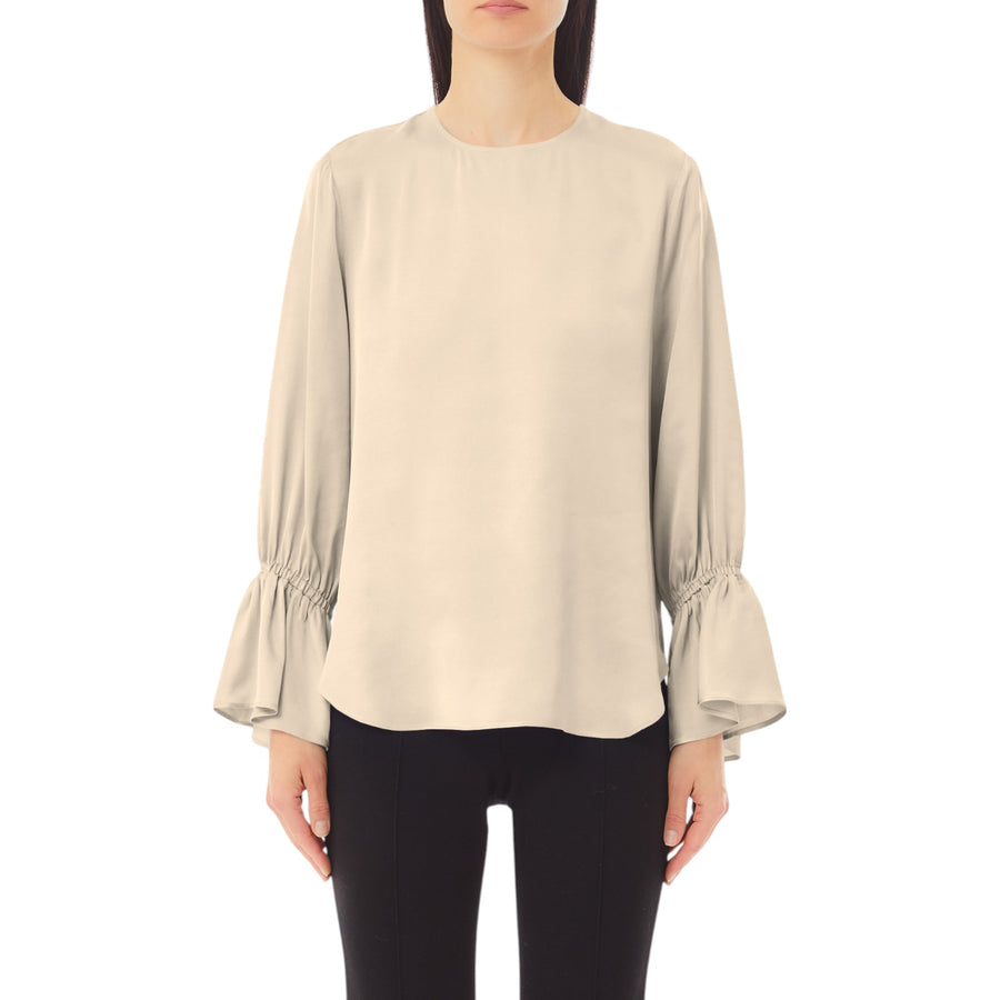 Blusa donna in raso