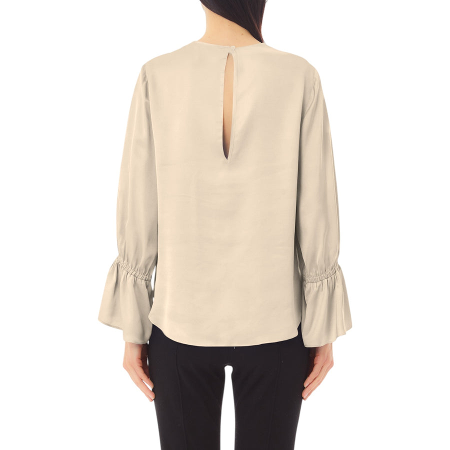 Blusa donna in raso