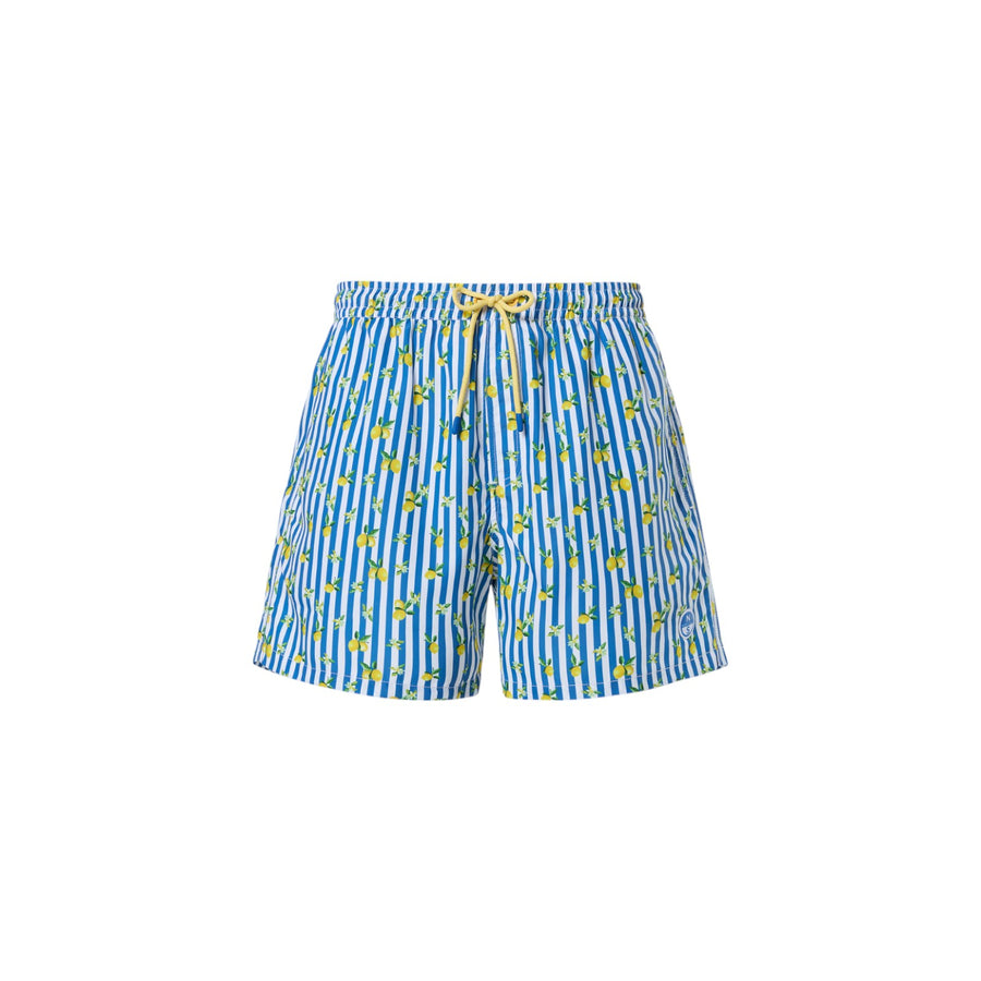 Boxer mare uomo con stampa grafica