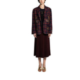 Giacca donna in tartan