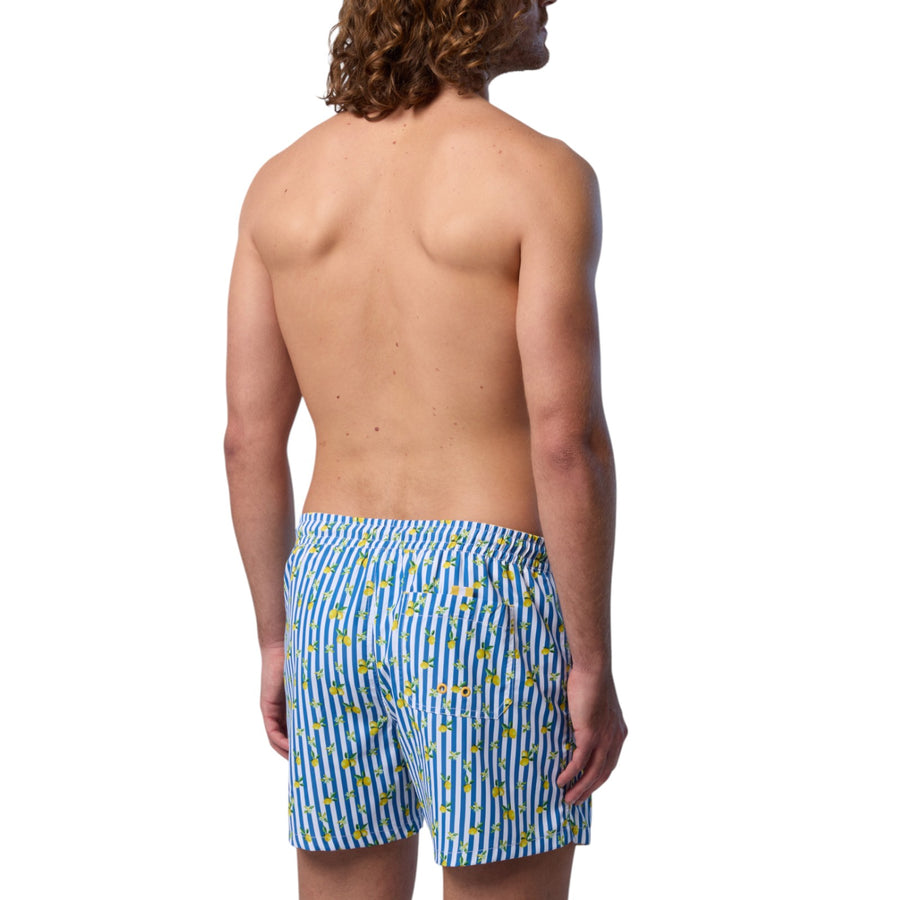 Boxer mare uomo con stampa grafica