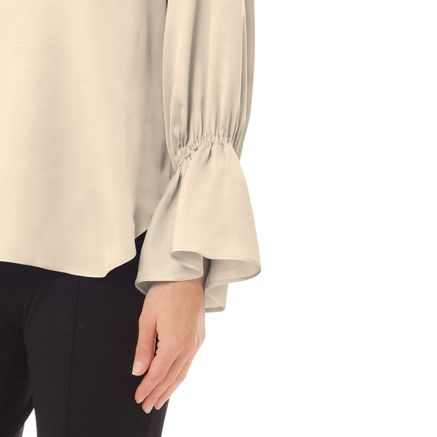 Blusa donna in raso