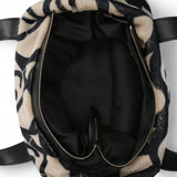 Hobo bag donna in pelliccia sintetica