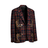 Giacca donna in tartan