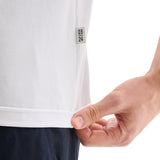 T-shirt Uomo Girocollo Maniche Corte Bianca QB24