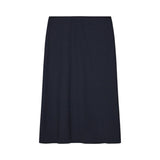 Gonna donna lunga in scuba crepe