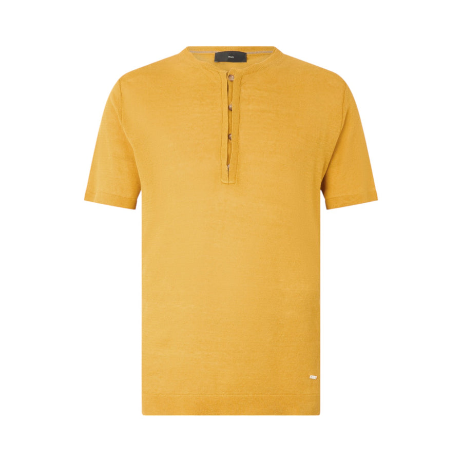 T-shirt uomo in lino e cotone