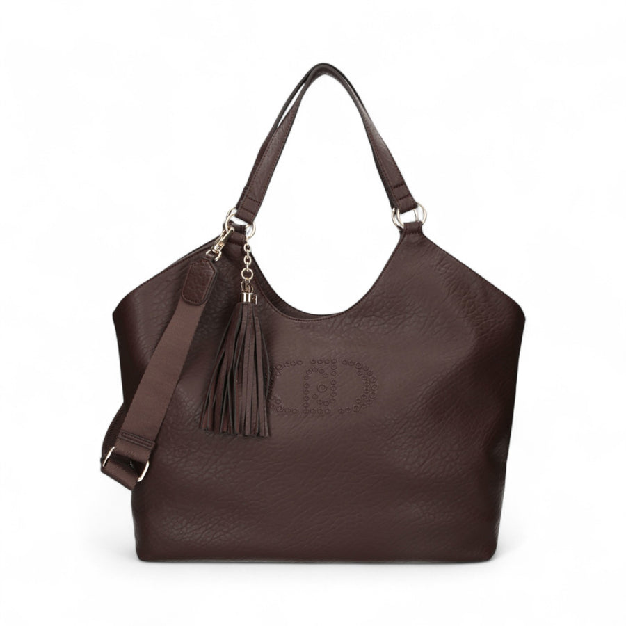 Borsa donna tote con portachiave