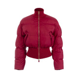 Piumino donna in tessuto tecnico