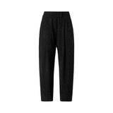 Pantaloni donna larghi full strass