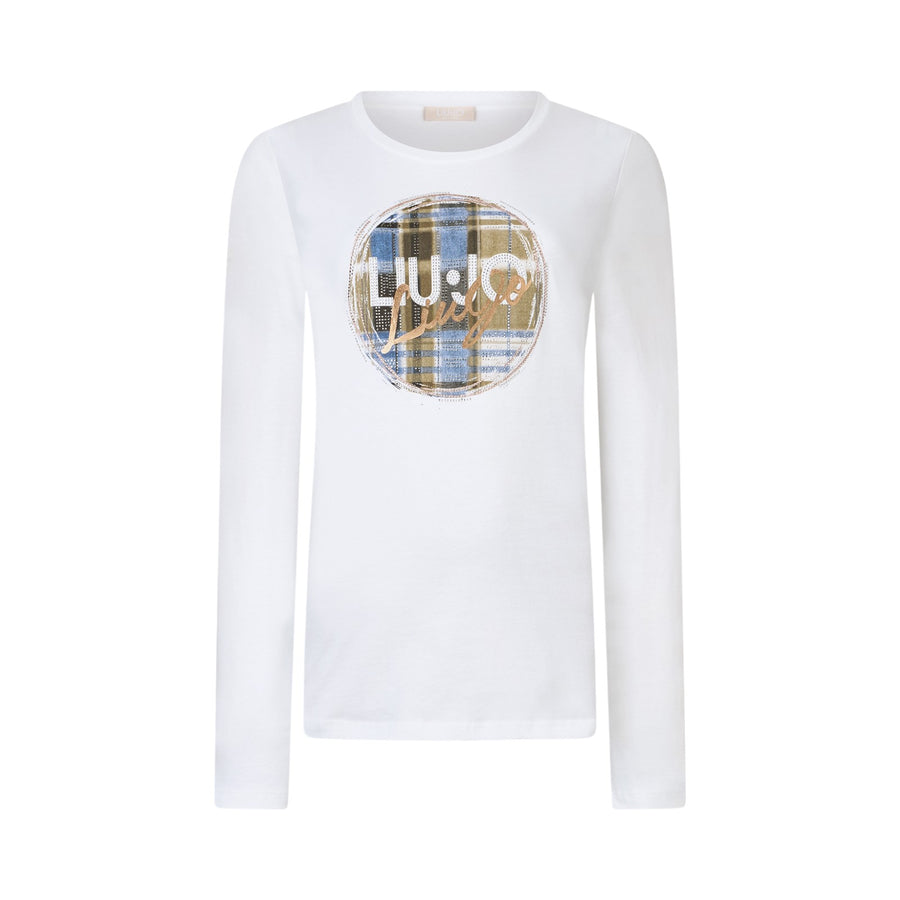 T-shirt donna a maniche lunghe